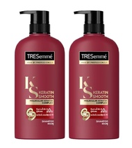 TRESEMME Shampoo Keratin Smooth เทรซาเม่ แชมพู เคราติน สมูท 380ml.(แพคคู่)