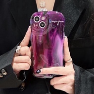 Corona Dark Purple ถักเชือกโทรศัพท์กรณีสำหรับ iphone14promax แฟชั่นคลื่นโทรศัพท์กรณีชายแดนสำหรับ iphone13 กระเป๋าสะพายไหล่ถักเปียสำหรับ iphone12promax สีม่วงถือเชือกถักโทรศัพท์กรณีสำหรับ 11