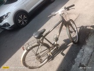 二手正常胎全新18速捷安特鋁合金前避震平把變速通勤車cs 800