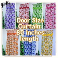 Yiella’s Door Kurtina size 7 feet length for Door Divider Wall n Windows, Curtain