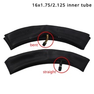 16x1.75/2.125 Butyl Rubber Inner Tube 16x2.125 Fits Electric Bicycle E-Bike 16x1.75 Camera Bike Tyre