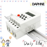 DAPHNE Digital Timer, 12V 220V Timer Switch, Durable 110V LED Display Relay Electrical Device Timer 