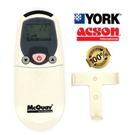 YORK/ACSON Aircond Original Remote Control