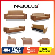 Nabucco MS21Minity 3 Seater Sofa Bed[Can choose Casa Leather or Water Resistance Fabric][Delivery in West Malaysia Only]