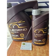 Mannol Legend Ultra *Offer* 0w20 (New Packing/100% Original) (4Liter+1Liter)=5LITER Fully Synthetic 