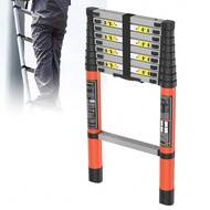 A High-Quality Aluminum Alloy Telescopic Ladder With Multiple Sizes, Lightweight, Foldable, And Exte