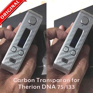Original Garskin Skin Mod Vape Therion DNA 75/133 Carbon Transparan