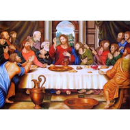 The Last Supper, religious Jesus diamond painting complete diamond, bead painting