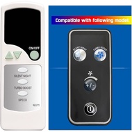 Alat Kawalan Jauh Gantian untuk Kipas Rowenta Siri VU2660 CS-00142514 VU2660U1/7X0 VU2660U2/7X0 VU26