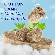 Footprint Tribe Cotton Linen Shoe Insoles - Deodorant, Sweat Absorbent, Breathable for Sports Shoes/