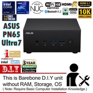 ASUS NUC PN65 U7 L6 Kit Intel Core Ultra7-155H 4.8GHz 16-Cores Mini PC / ExpertCenter (Barebone)