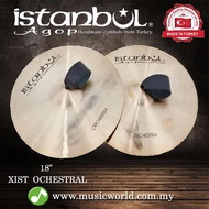 İstanbul Agop Cymbal 18  Xist Orchestral Pair Cymbal (XOB18)