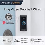 Ring Video Doorbell Wired door bell door viewer cctv ipcam *need AC wiring alexa smart home motion detector detection