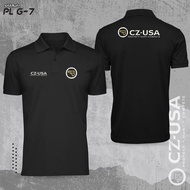 PL G-7 CZ USA Letter Print Polo Shirt Short Sleeves Pure Cotton Comfortable To Wear Unisex Size S-3X