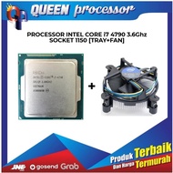 INTEL CORE I7 4790 3.6 PROCESSOR Ghz SOCKET 1150 TRAY + FAN