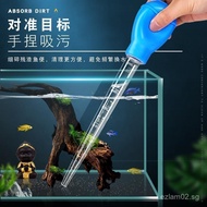 Fish Tank Suction Device Fecal Suction Tool Fecal Suction Device Water Changer Handheld Cleaning Too