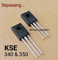 KSE 340 KSE 350 (SEPASANG) TRANSISTOR KSE340 KSE350