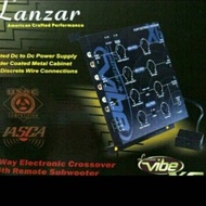 CROSSOVER LANZAR VIBE X6 AKTIF QBASS 3WAY -Megavia Store