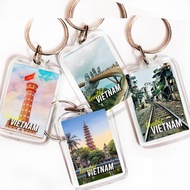 Keychain Vietnam Saigon Hanoi Gift Souvenir