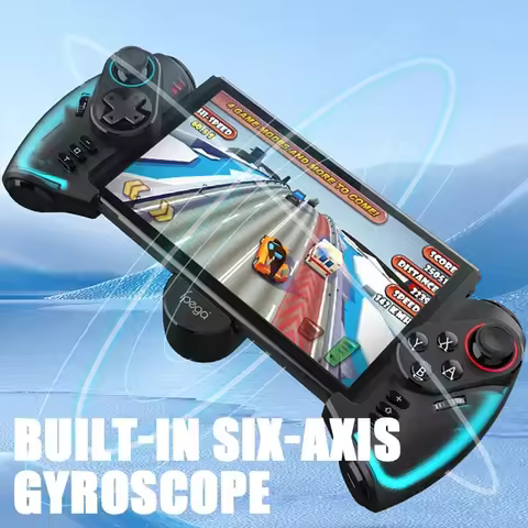 Ipega New PG-9777S RGB Bluetooth Gamepad For Nintendo Switch/Android/iOS/PC iPad Light Linear Vibrat