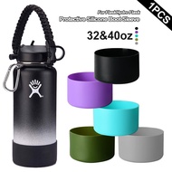 HydroFlask Boot Silicon Cover Aquaflask for hydro flask  Accessories 32&amp;40oz Protective Bottom Non-Slip Aqua flask Tumbler Boot Sleeve Cover for Hydro Flask Hydroflask Kleen Kanteen Aquaflask for hydro flask  Kool Hydr8 COD