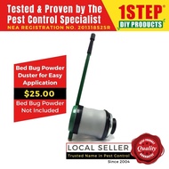 1STEP Bed Bug Powder Duster - For Easy Application of Bed Bug Powder - Bed Bug Powder Not Included -