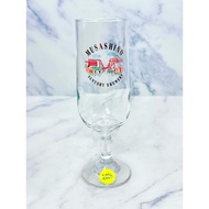 Beer Glass SUNTORY BREWERY MUSASHINO Brand Capacity 300 ml. MADE IN JAPAN (Kitchen: 3006) New Produc
