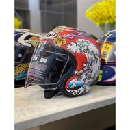 ** helm tsr original copy arai polos dan corak original malaysia **