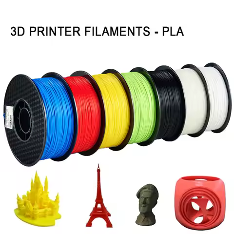 PLA Filament for 3D Printer & 3D Printing Pen, 250g Vacuum Packed
