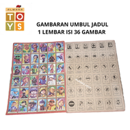 TERLARIS !! 15 LEMBAR GAMBARAN UMBUL JADUL 1 LEMBAR ISI 36 GAMBAR - Gambaran Umbul Bisa COD