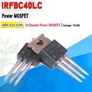 5PCS/lot IRFBC40LC N-channel field-effect transistor power transistor TO-220 600V 6.2A quality assur