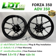Rim Forza350 Roda Forza250 NSS250 Motorcycle CNC Modified Rim one pair shinning color  Motorcycle Ac