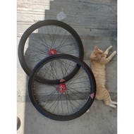 Fixie Rims Wheelset 700c Single Speed 32h Sepasang