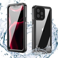 Red Pepper Waterproof Case Suitable for 13promax Waterproof Phone Case IP68 Diving Shock-resistant P