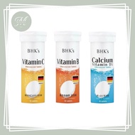 [Mia1855] BHK's Vitamin C1000/B Complex/Calcium+D3 Foaming Tablets (10 Capsules/Bottle)