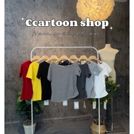 Off Shoulder Top With Pearl Parts (7023)