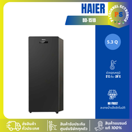 HAIER ตู้แช่แข็งแนวตั้ง แช่แข็งอาหาร หรือเก็บนมแม่  1ประตู 5.3Q สีดำ รุ่น BD-151B