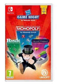 全新 Switch Hasbro Game Night 3 合 1 遊戲連大富翁 英文