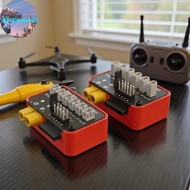Alittlesearch 1Pcs OSH 6-Port 1S Battery Charging Hub For LiPo LiFe Li-ion LiHV Supported B6neo B6ne