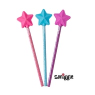 Smiggle Star Wand Eraser Pencil