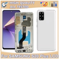 TFT For Samsung Galaxy S20 Plus LCD Display Digital Touch Screen Replacement With Frame Assembly For