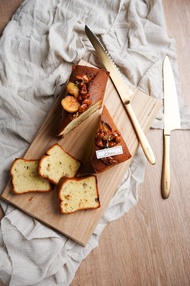 烘焙課程-焦糖核桃香蕉磅蛋糕