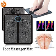 Portable Pengurut Kaki EMS Foot Massage Pad Feet Simulator Patch Koyok Detox Buang Toksin Sakit Otot