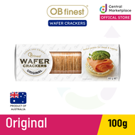 OB Finest Wafer Cracker 100g - Original (Bundle of 3)