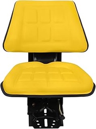 Yellow Tractor Suspension Seat Replacement for John Deere 1020 1530 2020 2030 2040 2240Q 2155 2280 5