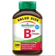26年3月到期 Jamieson B50 200粒 維他命B B雜 全新