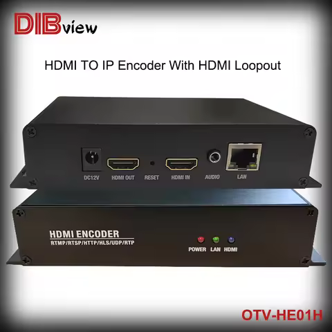 OTV-HE01H H.264 H.265 Hdmi Hd To IP Network Srt Iptv Video Streaming Wifi Encoder