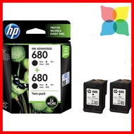 【READY STOCK)】HP 680 Ink Black, Tri-Color, Twin-Pack,Combo-Pack Original Ink Advantage Cartridge