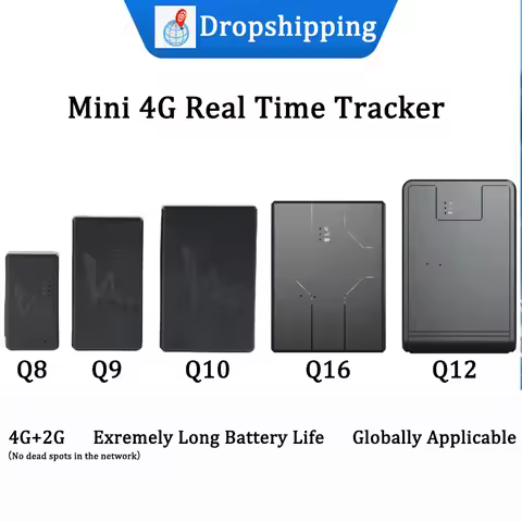Q8/9/10/16/12 4G GPS Tracker Mini Real Time Car Tracking Device Anti-Lost Trackers Vehicle Kids GPS