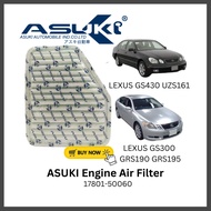 ASUKI Engine Air Filter Lexus GS300 GRS 190 GRS195 Lexus GS430 UZS161 FA-2008